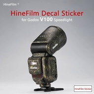 Hinefilm Skin for Godox V100 Flash Skin for Godox V100 Camera Flash Speedlight Sticker V100C V100S V