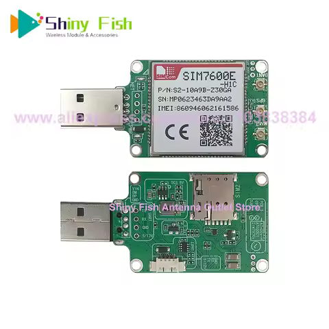 1pcs SIMcom LTE CAT4 SIM7600E-H1C USB Dongle breakout kit TE-A