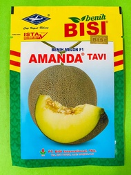 Terbaik!! Benih Melon AMANDA TAVI isi 13gr dr Cap Kapal Terbang