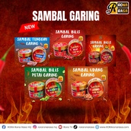 Sambal Bilis Garing / extra pedas / Bilis Petai / Udang Garing / Tenggiri Garing / Pucuk Ubi Garing 