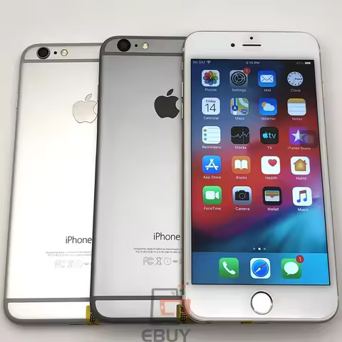 Apple Original iPhone 6 Plus Mobile Cell Phone 5.5" 8MP ROM 16/64/128GB Dual Core IOS Fingerprint 4G