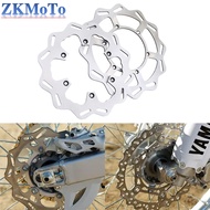 Motorcycle 245mm 270mm Front Rear Brake Disc Rotor For Yamaha YZ125 YZ250 YZ250F YZ450F YZ250FX WR12