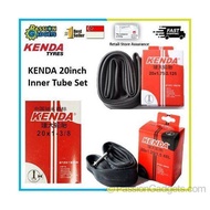 20inch Kenda inner tube 20*1.25/1.5 FV 60L Presta Valve Java Zelo Velo mini 20 inch x 1.25 1.5 suitable for 406 451