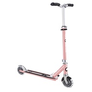 GLOBBER Globber Flow Element Lights Foldable Kick Scooter for Kids & Teens - Rose Gold