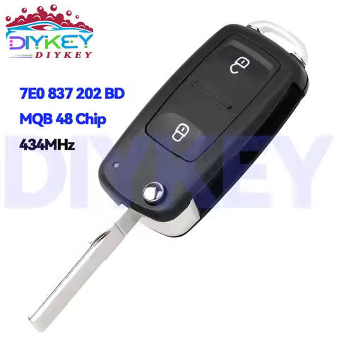 DIYKEY Smart Key Fob P/N: 7E0 837 202 BD For VW Volkswagen Amarok Transporter T6 2016 2017 2018 434M
