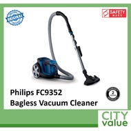 Philips FC9352 Bagless Vacuum Cleaner. PowerPro Compact Series. PowerCyclone 5 Technology. Safety Ma