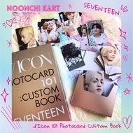 Official SEVENTEEN DICON 101 Photocard Custom Book (On-hand)