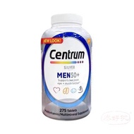 美國Centrum善存50+男士復合維生素多種礦物質275粒