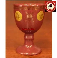 Worship Buddha Buddhist supplies ceramic cup / mug Special Feast for tall glasses