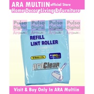 Proclean 16 Cm Set of 3 Lint Roller Refill