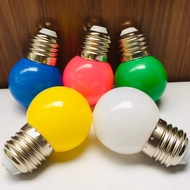 LED Bulb, Multi-Colored Lemon Bulb 1W Swirl Lamp E27