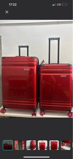 For rent not for sale ：行李箱出租 （非銷售）：原價過千高端品牌Air品牌耐磨輪鏡面25 吋及29吋可擴展行李箱出租