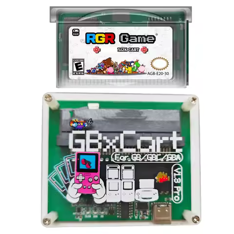 Retro GBxCart Pro RW Reader Writer Backup Adapter 512K Original Chip Game Card Camera Recorder Burne