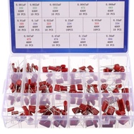 15Value150Metalized Polypropylene Film DC Capacitors400V/0.01uF~0.56uF630V4.6