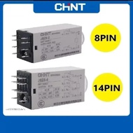 FZ Original CHINT JSZ6-4 JSZ6-2 H3Y-4 H3Y-2 Power On time Delay Relay DC 24V AC 220V 1S 5S 10S 60S T