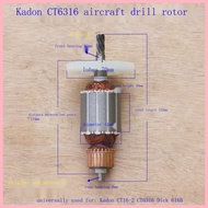 Caton 16-2 Aircraft Drill Rotor CT6316 Dick Stator 616B Mixer 6-tooth Hand Drill Motor Accessories