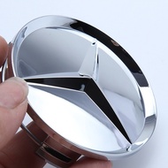 100% Quality Mercedes Benz Logo Wheel Hub Cap 75mm 65mm Tire Center Rim Cover Cap
