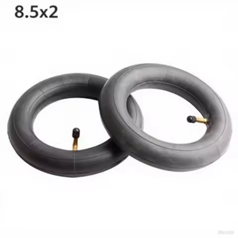 8.5 Inch Scooter Inner Tubes, 8 1/2 x 2 (50/75-6.1) TR4A 20L Straight Stem Valve Tire Tubes Compatib