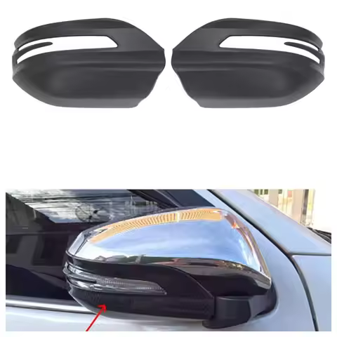 For Toyota Hilux REVO 2017 Rearview Mirror Cover Auto Part Matte Exterior Side Mirror Protection REV