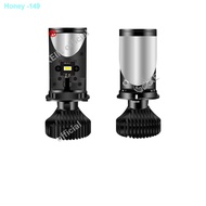 original❉KEIN Tricolor Mini Projector Lens H4 Led Head Lamp HS1 H4 Led Headlight HB2 9003 Car Headli