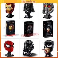 Dark Enforcer Armor Set | Buildable Sci-Fi Helmets & Web-Slinger's Visage DIY Models (76285/76251)