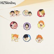 【YF】 2022 Haikyuu Volleyball Boys Cartoon Anime Lapel Pin Resin Epoxy Pins Fashion Jewelry Accessories