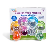 [3 ขวบ+] Express Your Feelings® Sensory Bottles - Excited Nervous Lonely and Impatient [Hand2Mind]