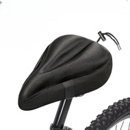 Bike Seat Cover Gel Spong Comfortable Exercise Bike Seat Cushion Cover Soft for Cycling Class Mountain Stationary Bikes