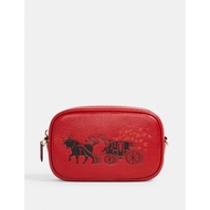 Coach Lunar New Year Convertible Belt Bag With Ox And Carriage Red Multi