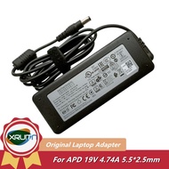 Original NB-90A19 DA-90J19 DA-90C19 19V 4.74A 90W APD AC Adapter for Western Digital WD PR4100 NAS P
