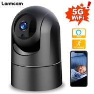 Larmtek IP WiFi Camera 5G Baby Monitor 1080P Video Surveillance Camera Mini Indoor CCTV Security Camera AI Tracking 2K 4MP Alexa