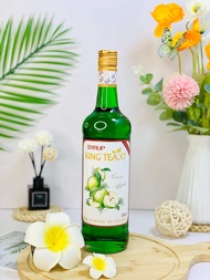 Syrup TÁO XANH Pha Chế( Syrup Green Apple) KINGTEA.XT-Chai Thuỷ Tinh 800ml