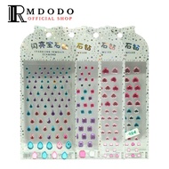 Rmdodo - 3D Diamond Jewel Bead Sticker [1 sheet] DIY Embossed Decorative Crystal Sticker/ HL-053