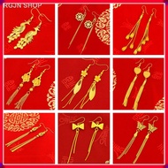 Penghantaran cepat✤50 Styles Fashion Accessories Gold Subang Emas Korea Bangkok 916 Original Anting Perempuan Piercing D