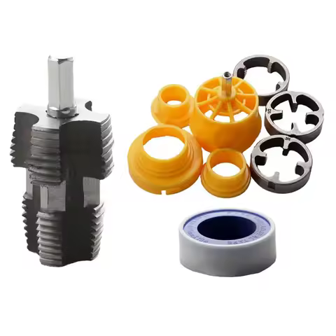 4 Points 6 Points PVC Pipe Threader Kit Pipe Threader Pipe PPR Water Pipe Internal Thread Opener For