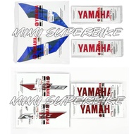 100% ORIGINAL YAMAHA R25 V2 V3 STICKER BODY COVER SET RED & BLUE STRIPE MERAH BIRU FULL FUEL TANK FA