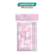 WATSONS Sakura Scented Invigorating Wet Wipes 10s x 4