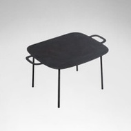 NatureHike 玄鐵平底鐵板燒烤盤 (NH20SK003) | 戶外野餐露營燒烤架 - 方形