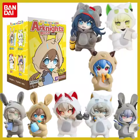 2026 New Genuine Arknights Blind Box Pajama Mofu Suit Series Mystery Box Arknights Merchandise Anime
