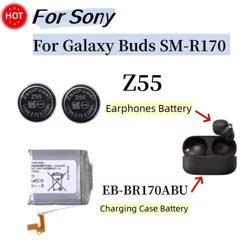 New Battery EB-BR170ABU 270mAh For Galaxy Buds SM-R170 R170 Earphone Compartment Headset Battery Z55