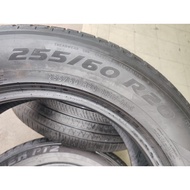255/60/20 255/60R20 USED TYRE TAYAR SEKEN (2PCS)