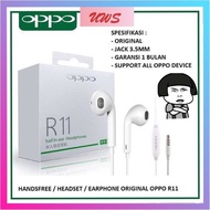 🔥100%🔥 OPPO A3S A5S MH135 MH133 WIRED EARPHONE HANDFREE WITH MICROPHONE HIGH QUALITY FOR A3S F4 F9 R11 R119