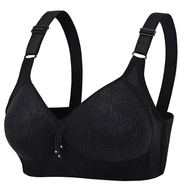 Ladies Bra 669 Plus Size 36-42 Cup A/B Non Wired Thin Sponge Lining Bamboo Charcoal