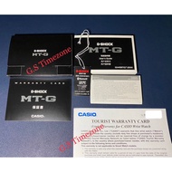 Original Casio G-Shock MTG-B1000TF-1AJR Magma Ocean 35th Anniversary / MTGB1000TF Accessories (Used)