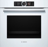BOSCH - (陳列品) HSG636BW1 71公升 嵌入式蒸焗爐 (玻璃白)
