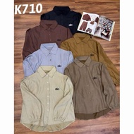 KEMEJA Alo embroidered twill shirt