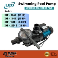 LEO XKP-804E (1.1HP) / XKP-1104E (1.5HP) / XKP-1604E (2.1HP) / XKP-2204E (3HP) Swimming Pool Pump / 