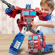 Children's Deformation Transform Robot Transformers Vehicles Toy Alloy Model Bumblebee DynaSky Fire 