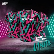 PETRONAS Shuttlehearts Victory '23 Badminton Jersey Malaysia 2023 Badminton Jersey Men Women Childre