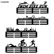 [SharprepublicefMY] Medal Display Shelf Award Ribbon Organizer Running Iron Sports Award Medal Hange